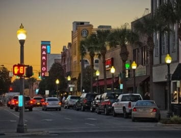 street view of downtown Ocala, FL